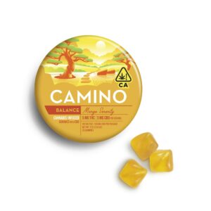 Camino Mango Gummies THC:CBD 5:5 – Balanced Relaxation