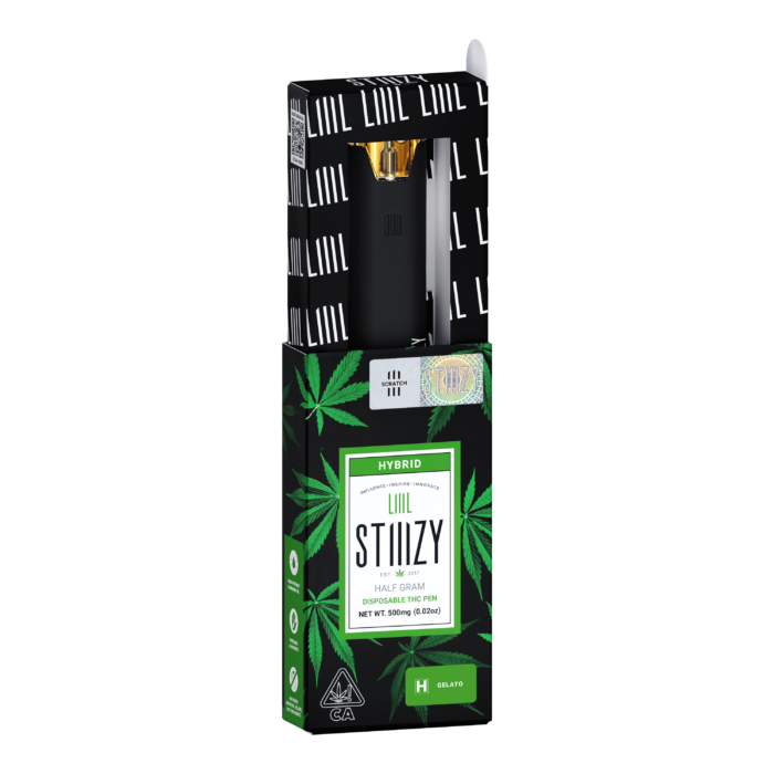 315218_STIIIZY_CA_LIIIL_GELATO_HG_2-700x700 GELATO .5g Disposable Vape Pen – LIIIL STIIIZY (Hybrid) | 91.79% THC
