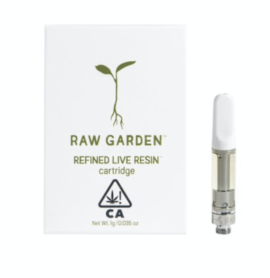 1g THC Live Resin Vape Cartridge – The Vision by Raw Garden (Hybrid) 87.8% THC