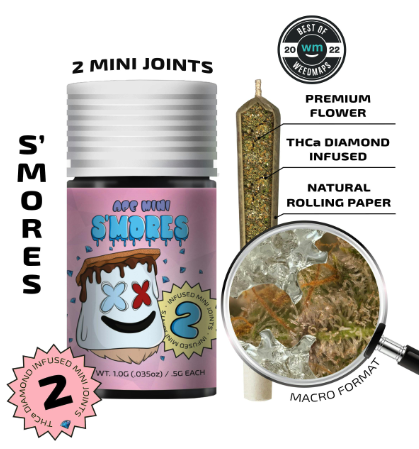 Screen-Shot-2024-03-27-at-6.35.45-PM S’Mores Mini Joints by APE – 1g Indica/Hybrid 2-Pack | 40.28% THC