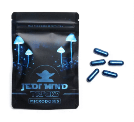 JEDI MIND TRICKS MICRODOSES: Micro-dose Capsules (20 capsules – 100mg each)microdose mushroom capsules