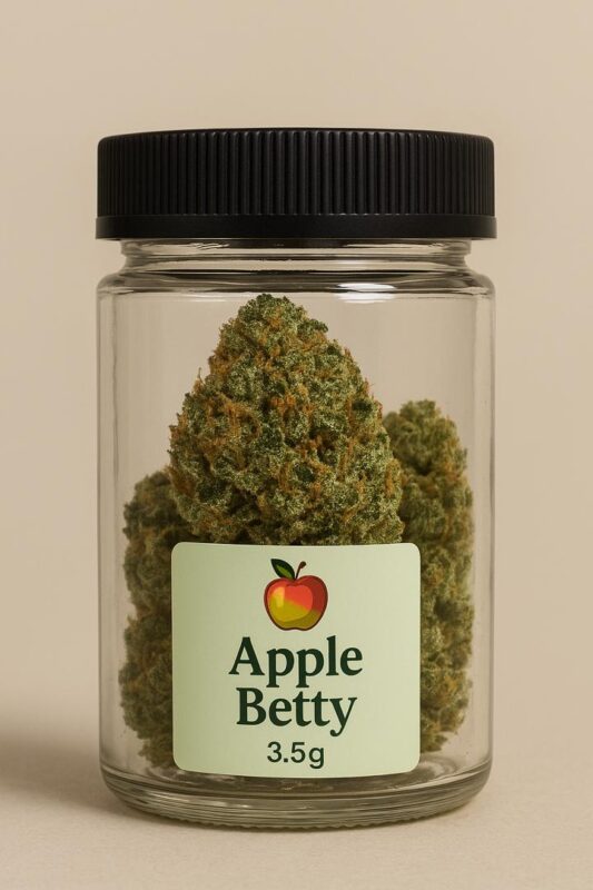 Apple Betty 3.5g – Sweet Hybrid Strain for Relaxation & Creativity