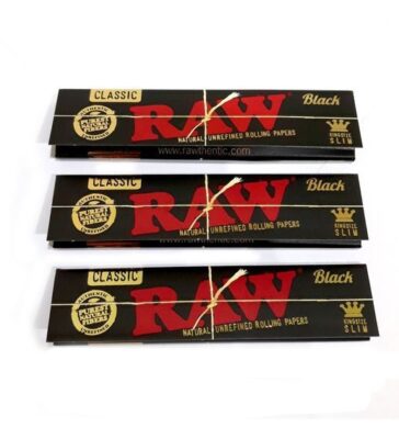 RAW Rolling Papers – Natural, Unbleached, Ultra-Thin for Smooth Smoking