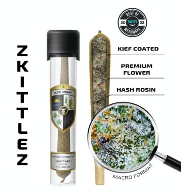 Zkittlez Infused Preroll – 1.3g by Ape | 40.39% THC Indica