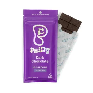 4G Magic Mushroom Chocolate Bar – Dark Chocolate by Psilly