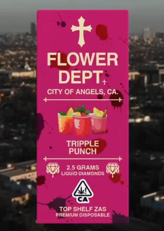 Flower Dept Disposable – Dirty Sprite Flavor (Hybrid