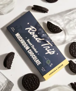 Desert Stardust Magic Mushroom Chocolate Bar – Cookies & Cream