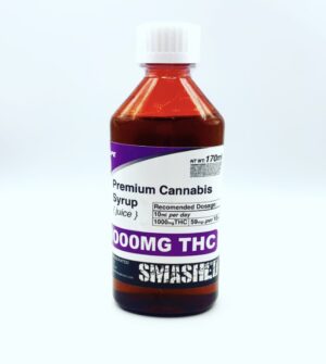 cannabis syrup, THC syrup, grape cannabis syrup, premium cannabis syrup, 1000mg THC, cannabis edibles, THC drinks, cannabis infused syrup, weed syrup, BubatzExpress