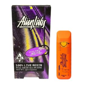 Gemini Indica Disposable Vape by Alien Labs – 78.75% THC for potent relaxation. Fast EU delivery to Germany, Switzerland & Austria.