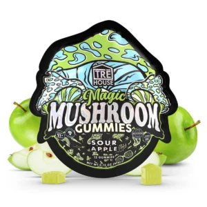 Delicious Sour Apple gummies infused with premium mushroom extract. Discreet EU delivery with consistent quality and balanced portions.